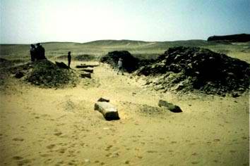 Piramide van Qakare Ibi bij Sakkara
