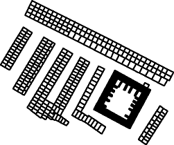 Schematisch overzicht van de graftombe van Djer