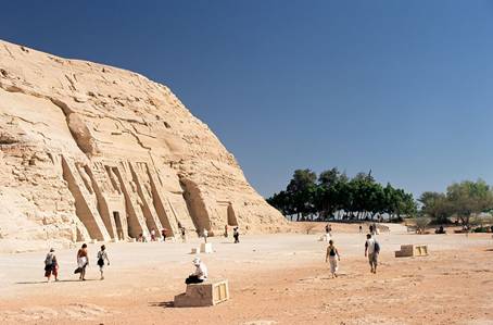 De tempel van Nefertari.