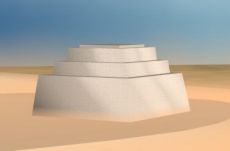 Reconstructie van trap piramide